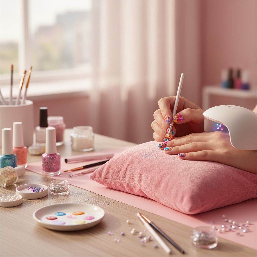 Design of nail art : techniques, matériel et tendances 2026