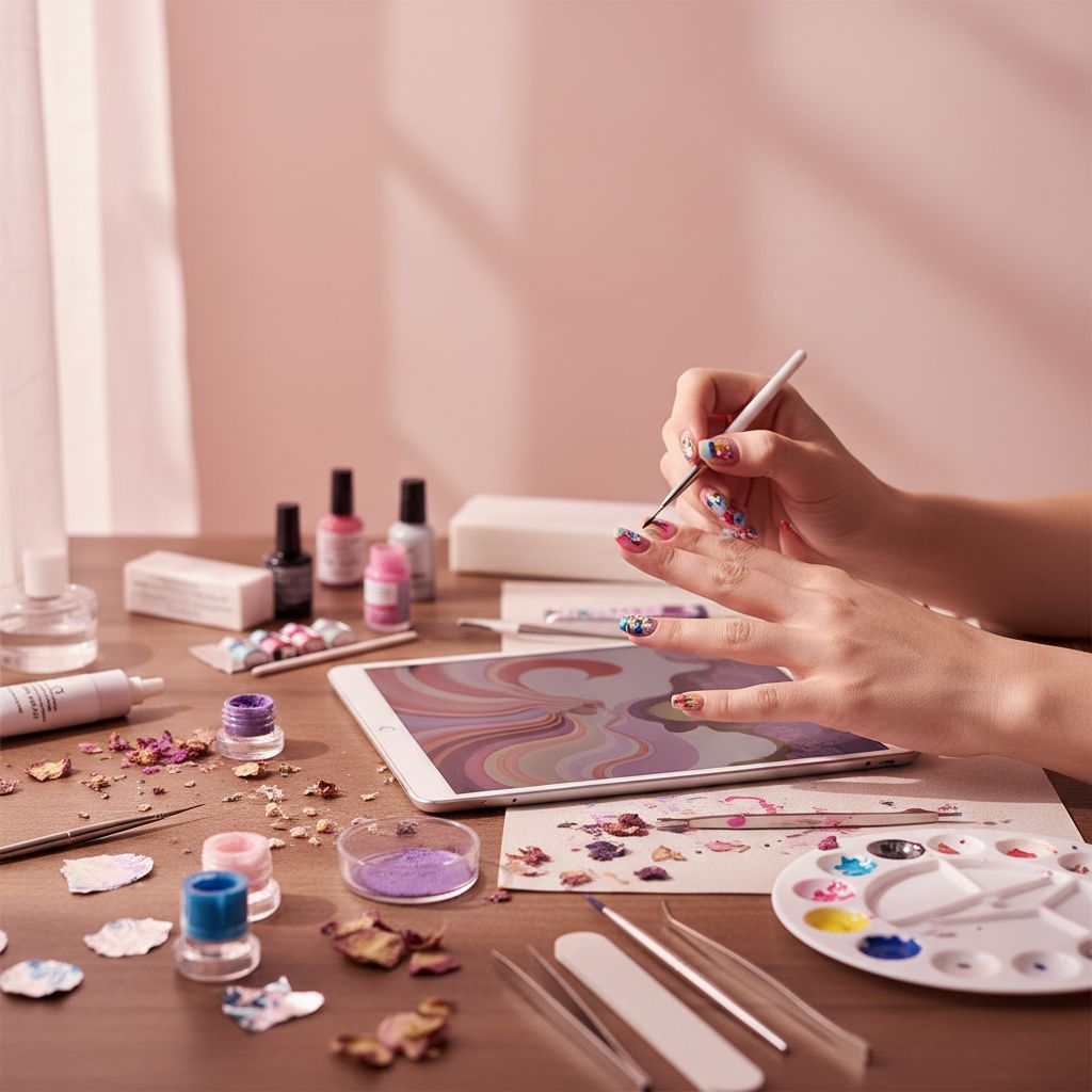 Ongle nail art : guide complet pour débuter et progresser en 2026